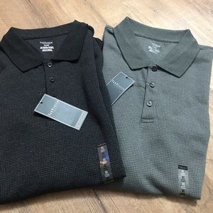 Set of 2 Van Heusen button up collard shirts